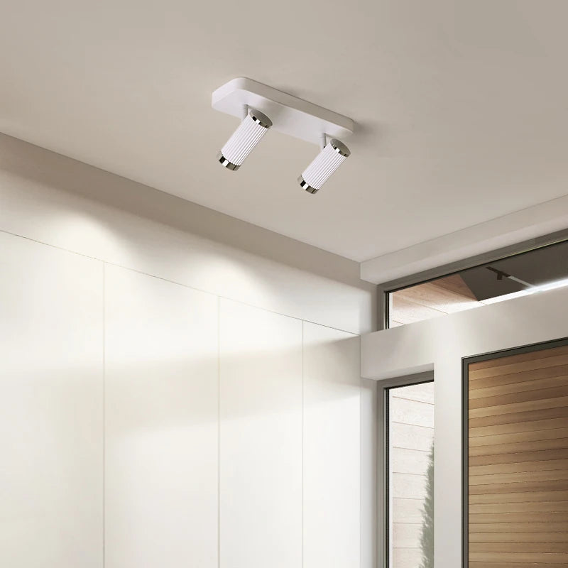 Moderner LED-Kronleuchter Design für stilvolle Wohnraumbeleuchtung - vue 4 sur 14