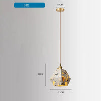 Industrial Style Concrete Pendant Light Fixture, Eco-friendly chandeliers are suitable for bedside, restaurant, café, etc