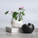 pot de fleurs hydroponique rétro en céramique pour plantes succulentes