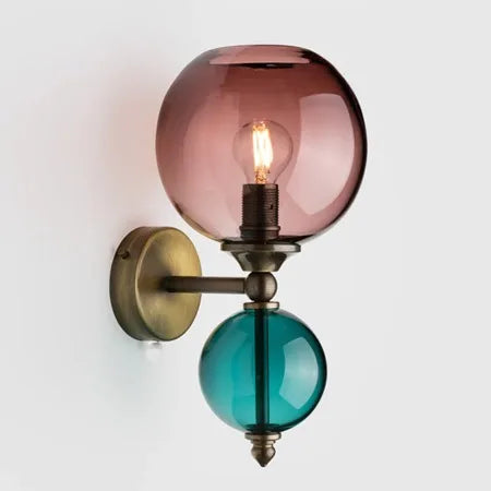 applique murale en verre coloré moderne pour intérieur créatif - vue 11 sur 13