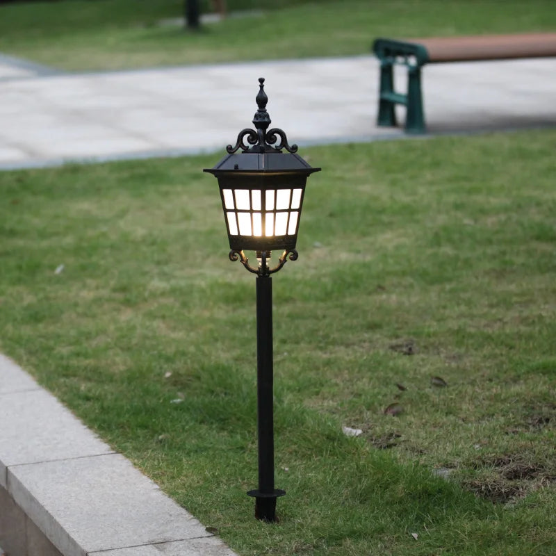 Lampe à gazon extérieure en aluminium porche jardin étanche réglable parc décoration cour pelouse paysage IP54 lumières pelouse lumière - vue 3 sur 8