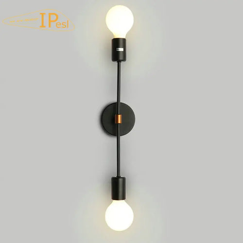 LED-Wandleuchte Vintage mit Zugschalter