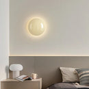 Applique murale led ronde nordique en métal décorative d'intérieur