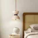 lustre design en pierre naturelle pour décoration intérieure