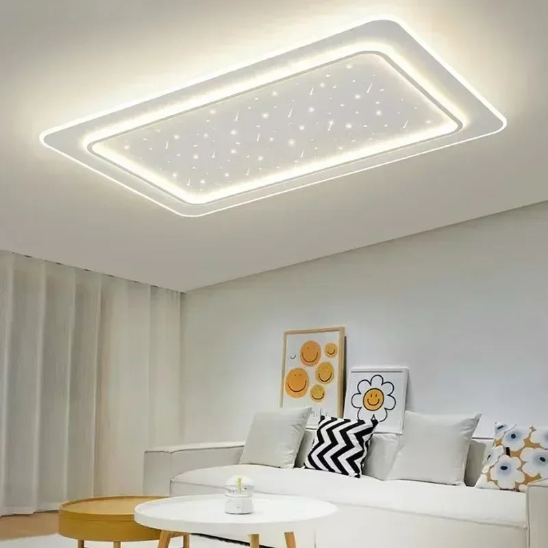 plafonnier moderne à leds pour décoration intérieure élégante - vue 5 sur 11