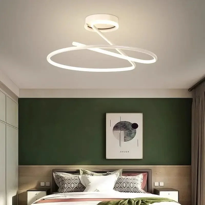 Plafond moderne à LEDs allée pour salon salle à manger chambre Loft décoration de la maison luminaires d'intérieur - vue 5 sur 22
