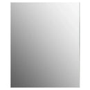 Frameless Wall Mirror with Glass Rectangular LED Lamps, Home Decoration Wall Wall Decoration Living Room Decoration