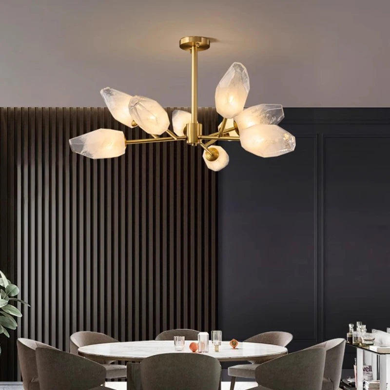 lustre moderne pour éclairage intérieur suspendu - vue 5 sur 10