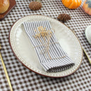 Serviette de table lot 12 lin coton style europe