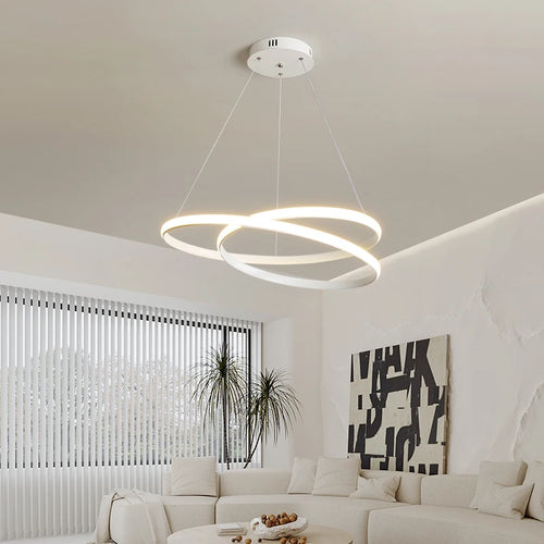 Minimalistischer nordischer Kronleuchter für moderne Wohnkultur - vue 4 sur 13