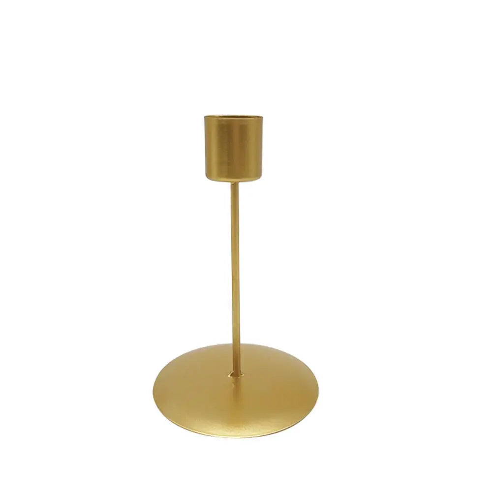 bougeoirs en métal style européen pour mariage et décoration festive - vue 13 sur 13