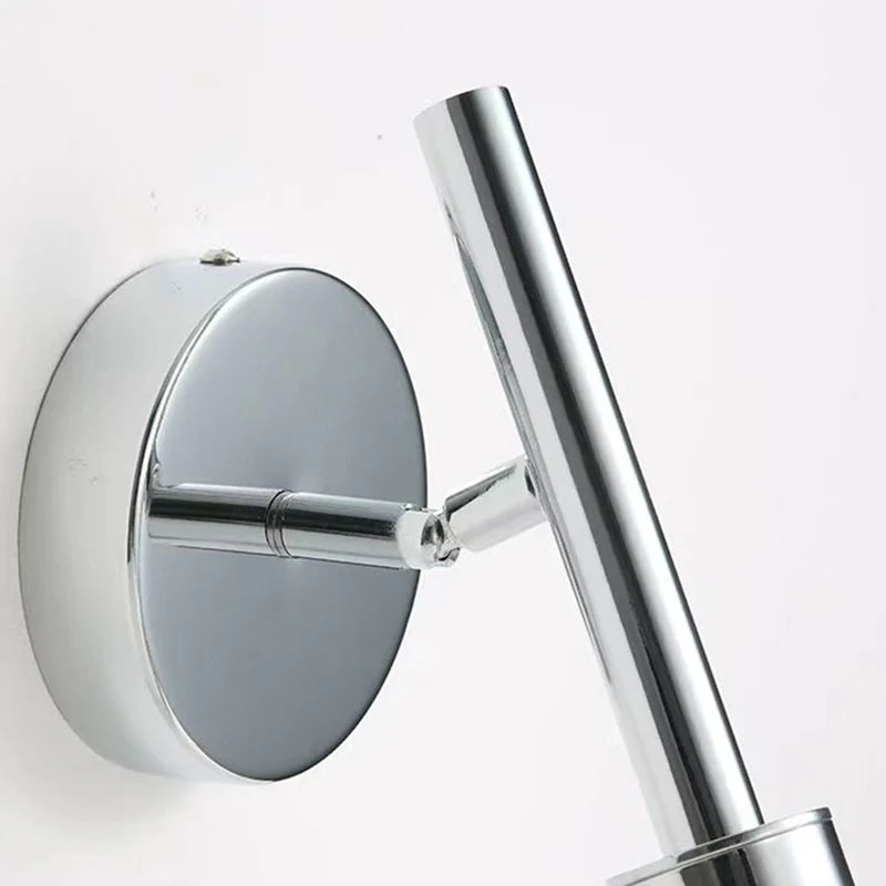 applique murale métal chrome lecture angle réglable - vue 7 sur 10