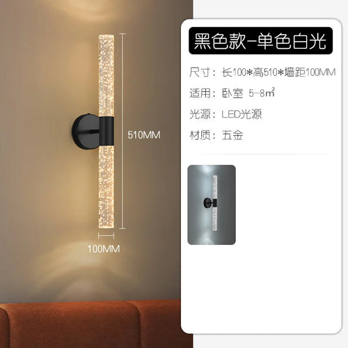 Applique Murale Cristal LED Haut/Bas