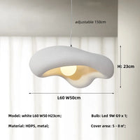 suspension LED wabi sabi style nordique