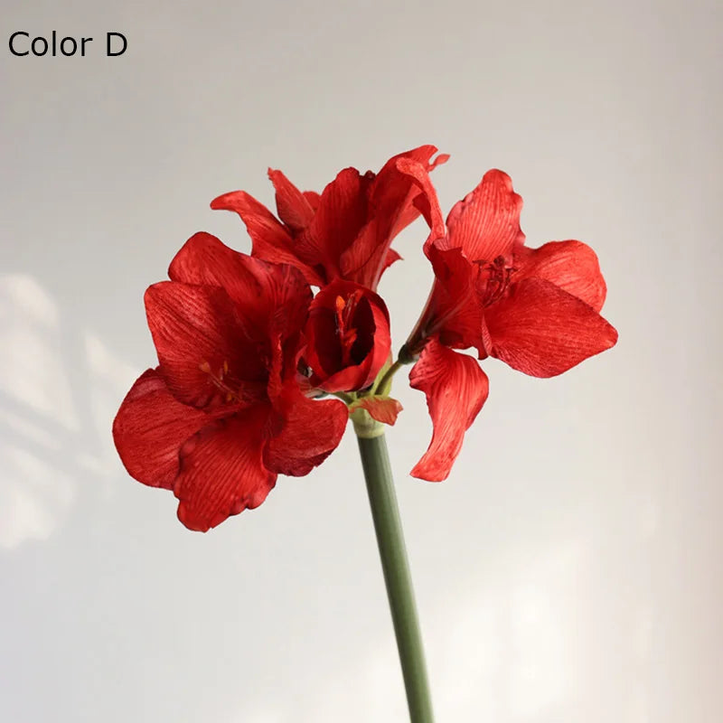 fleur artificielle clivia miniata pour décoration mariage et centre de table - vue 9 sur 10