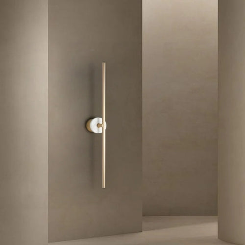 Wandleuchte aus spanischem Marmor im minimalistischen luxuriösen Design - vue 3 sur 18