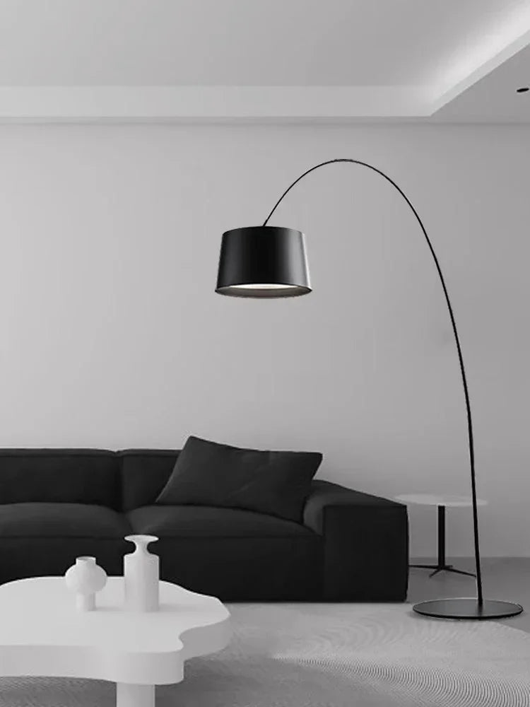 lampe de sol led minimaliste au design nordique moderne