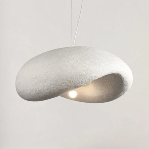 Suspension Style japonais Style Wabi Sabi Restaurant modèle chambre ligne blanc E27 nordique Simple forme chambre