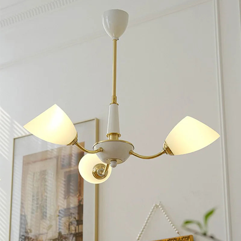 lustre à led moderne design nordique pour intérieur élégant - vue 4 sur 11