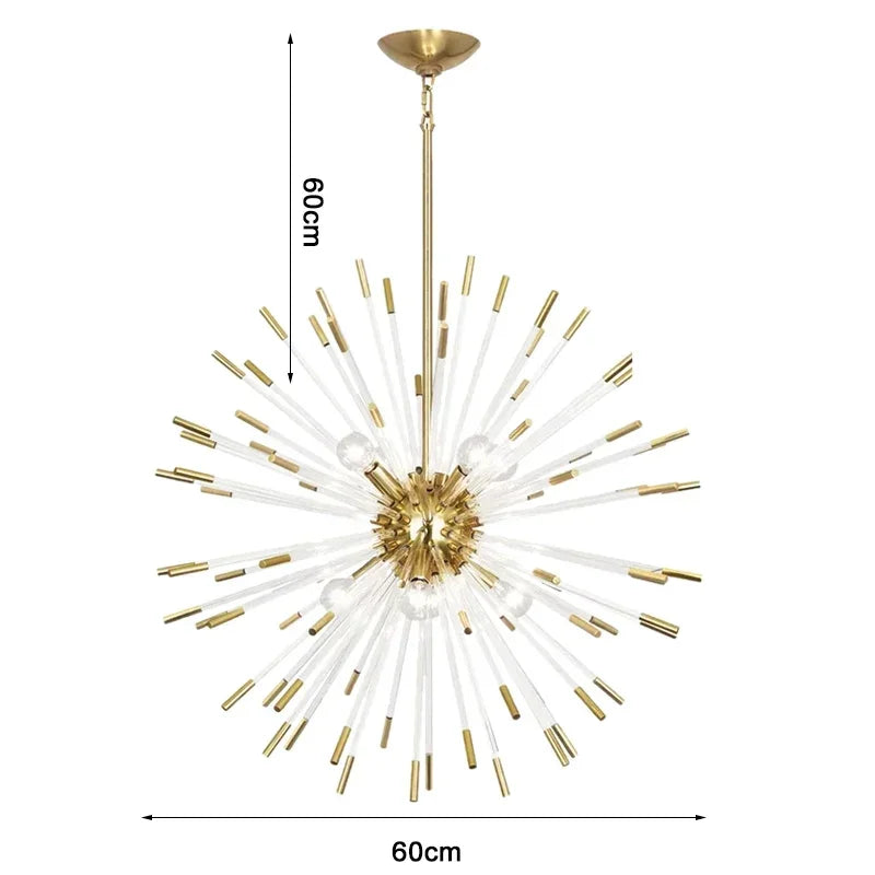 suspension en cristal de luxe éclairage décoratif pour tous les espaces