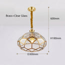 plafonnier en cuivre style américain moderne pour intérieur créatif et simple