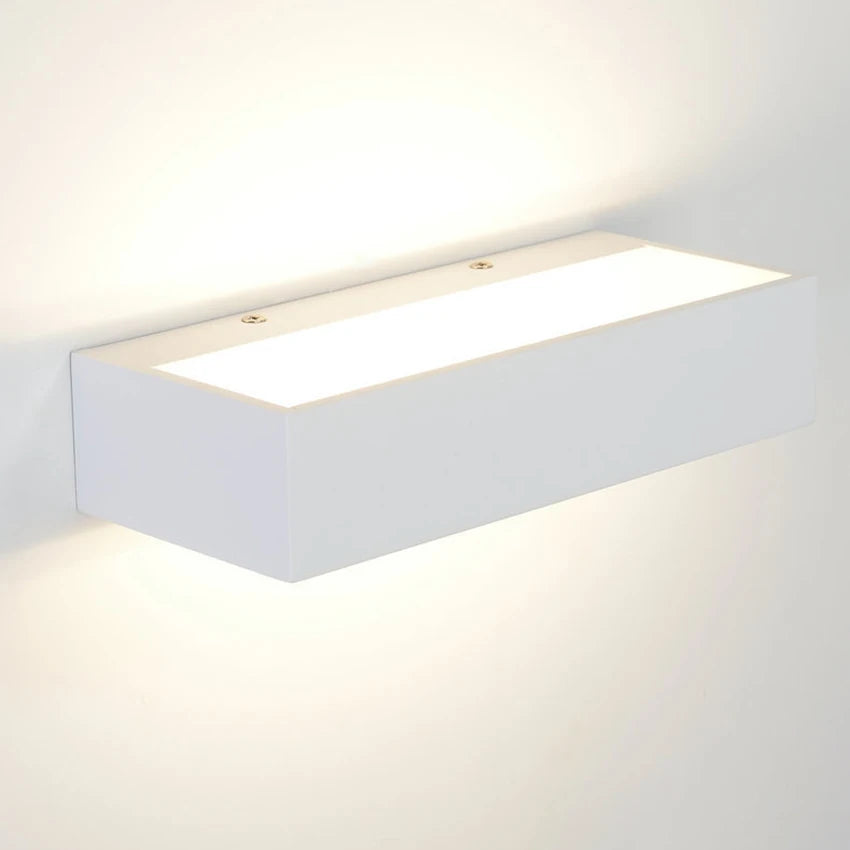 applique murale led en aluminium direction haut et bas bl33 - vue 6 sur 6