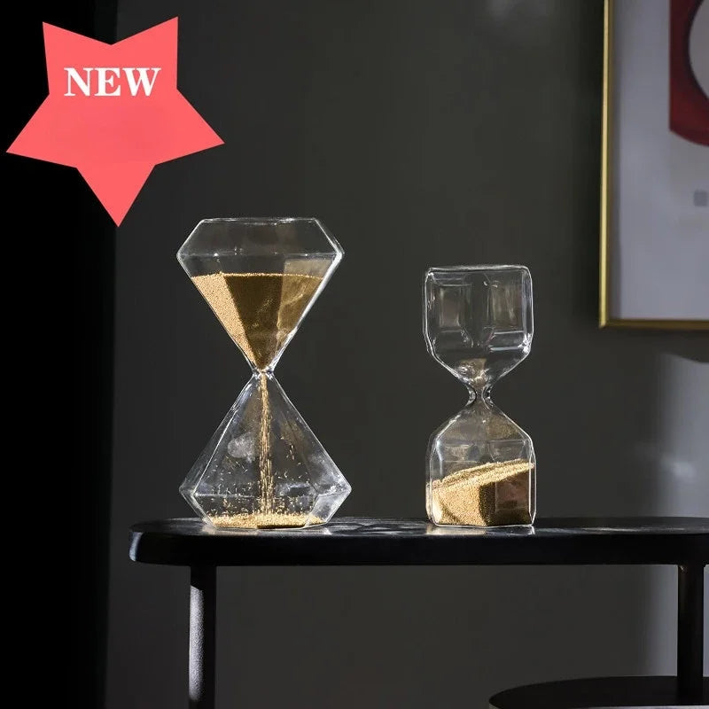 New Creative Personalized Hourglass, Non Timed Home Decoration, Office Decor in Study Room, Premium Christmas Gift Sand Clock