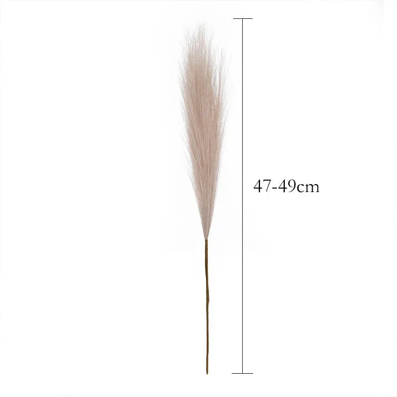 lot de 5 fausses fleurs de pampa pour décoration mariage et Noël - vue 6 sur 17