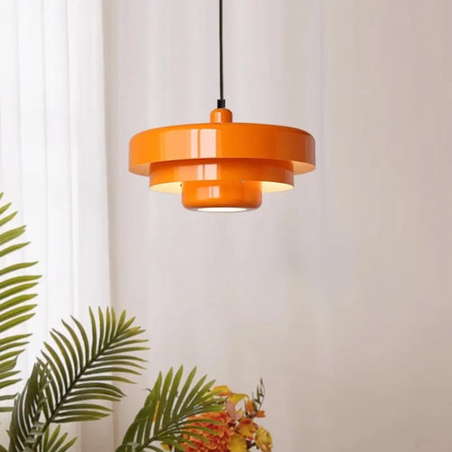 LED-Pendelleuchte im nordischen Stil mit 3 Schirmen - vue 3 sur 9