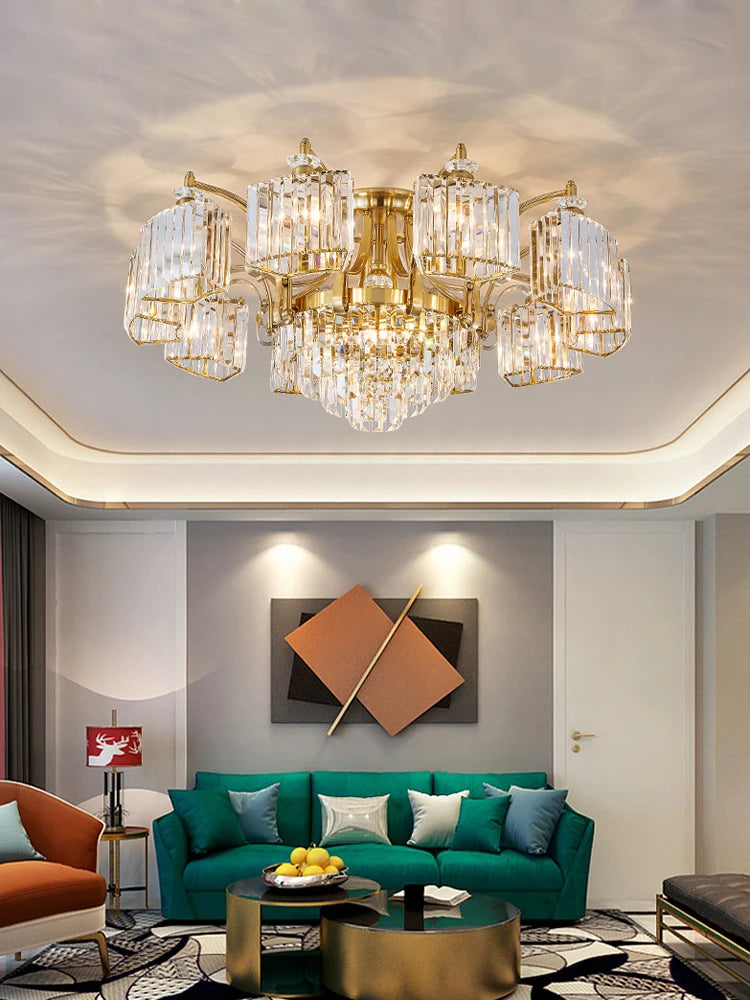 lustre à led postmoderne variable pour intérieur élégant 2024 - vue 4 sur 16