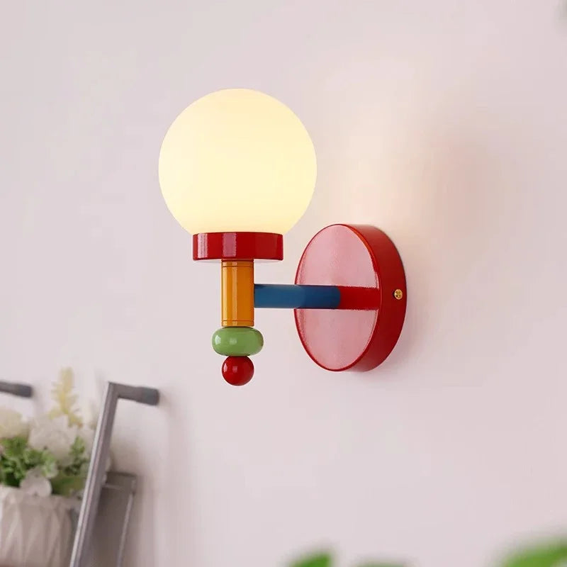 lustre led macaron pour enfants décoration intérieure et luminaires d'étude - vue 6 sur 10