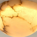 applique murale led hémisphère en marbre pour décoration d'intérieur