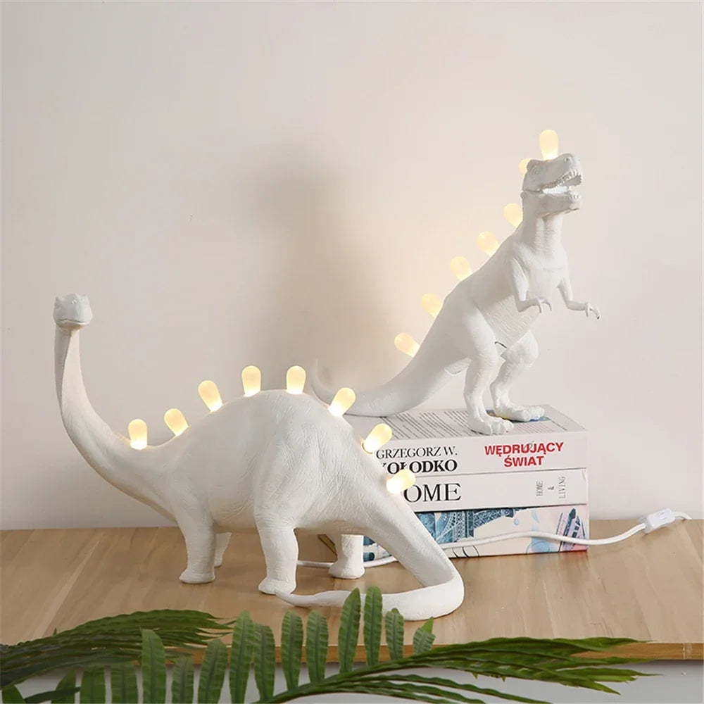 lampes de table dinosaure jurassic décoratives pour la maison - vue 6 sur 8