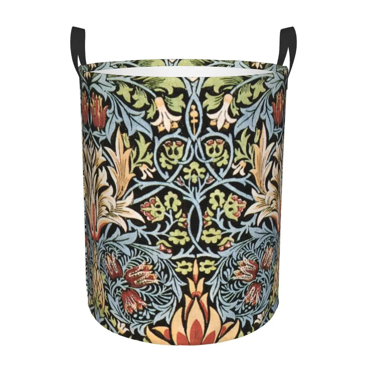 panier à linge floral personnalisé pour rangement et organisation - vue 17 sur 30