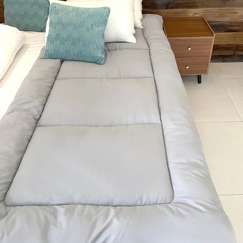 surmatelas haut de gamme en velours de plumes pour lits simples et doubles
