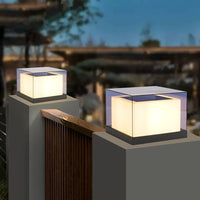 Solarleuchte für Säulen Außenbereich IP65 Garten Villa