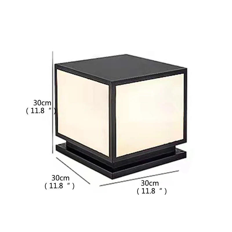 lampadaire d'extérieur vintage étanche moderne pour jardin et terrasse