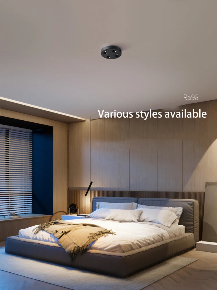 LED-Spot BRGT COB Aufbau aus Aluminium für modernes Interieur - vue 6 sur 8