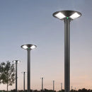 Runde Solarleuchte für Garten und Außenbeleuchtung