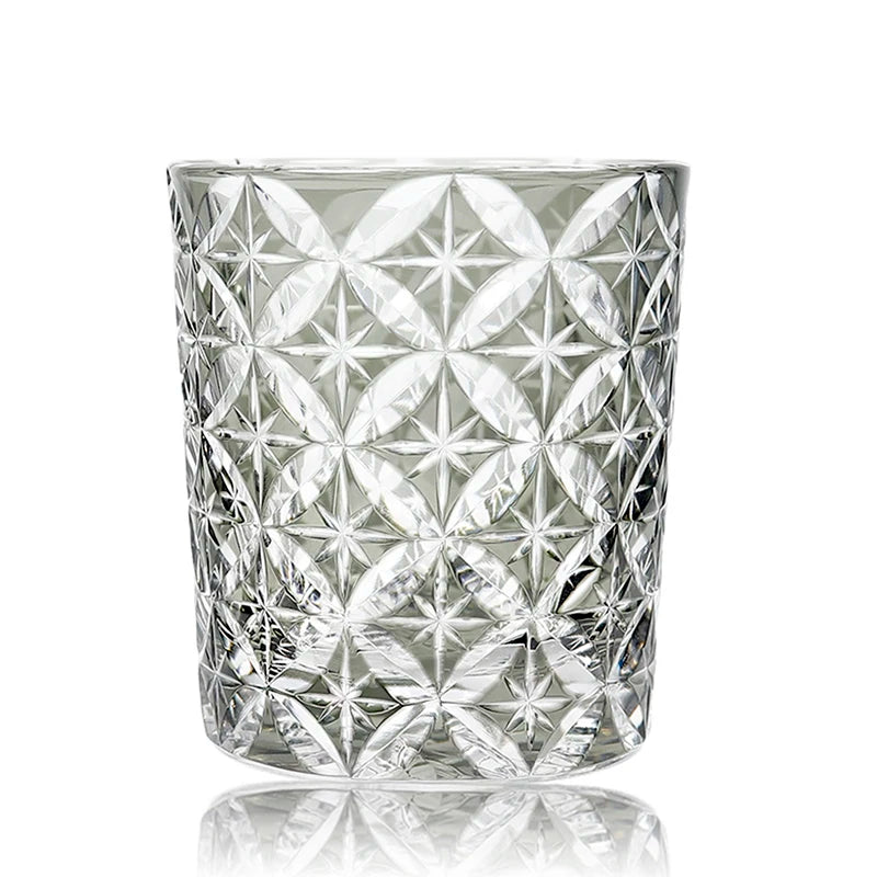 verre a whisky edo kiriko grave artisanal