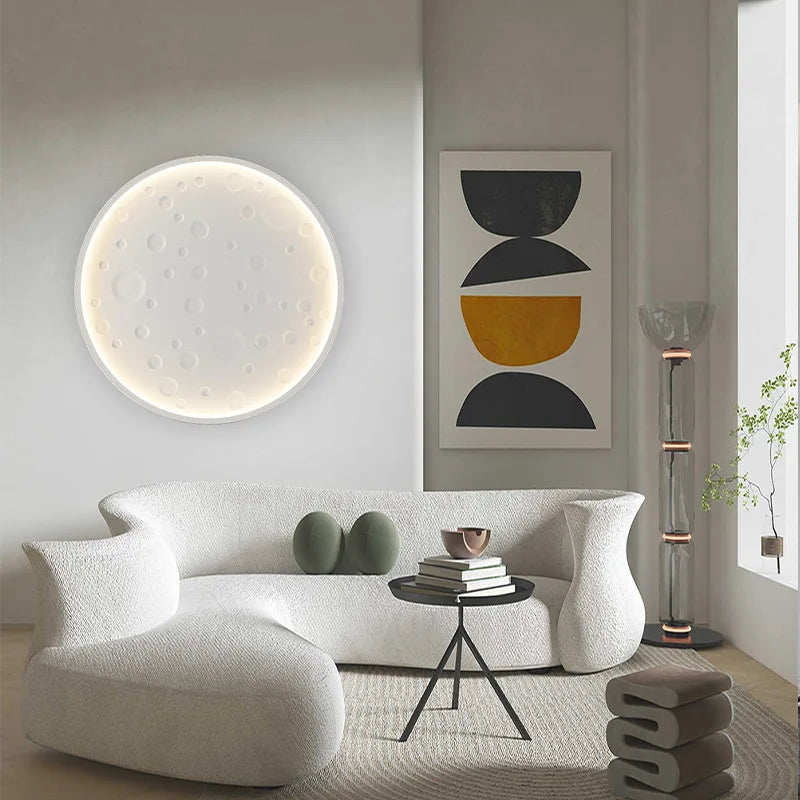 Moderne nordische LED-Wandleuchte wiederaufladbar dekorativ - vue 5 sur 14