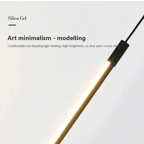 Moderne LED-Pendelleuchte für elegante Inneneinrichtung - vue 5 sur 8