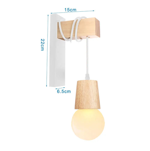 Vintage Wandleuchte im Retro-Loft-Stil für industrielle Dekoration - vue 14 sur 23