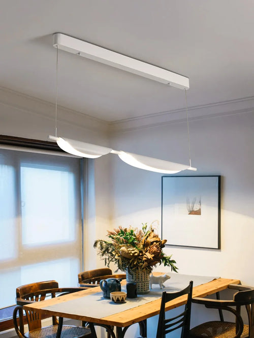 lustre moderne led éclairage suspendu pour espace contemporain - vue 3 sur 12