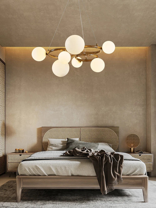 Wabi-Sabi-Kronleuchter für elegante Innendekoration - vue 3 sur 9
