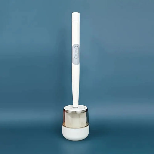 ensemble brosse de toilette avec support mural et manche long