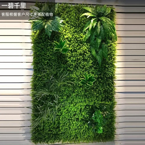 décoration végétale murale verte pour intérieur élégant - vue 15 sur 25