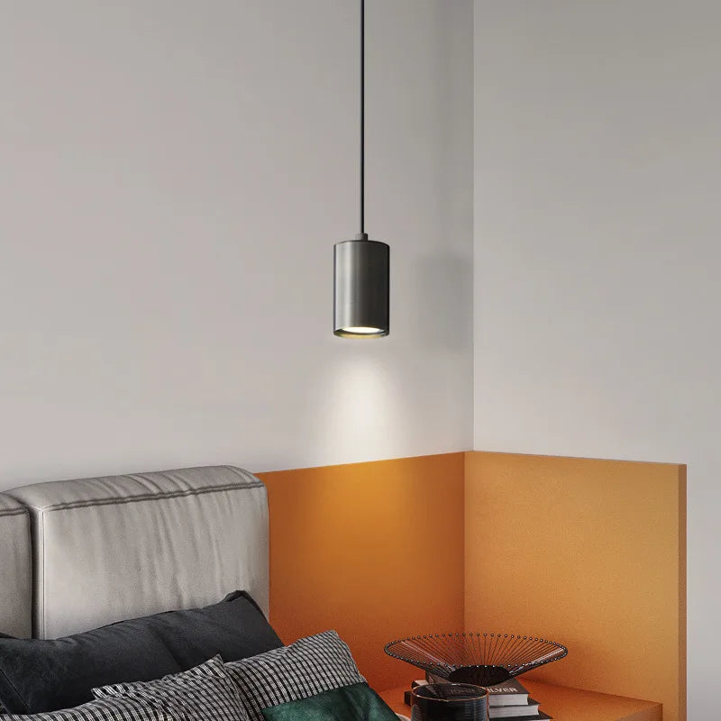 Suspension LED design moderne cylindrique - vue 4 sur 8