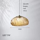 lustre en verre design nuage pour intérieur décoratif lumineux