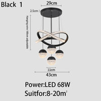 Suspension LED au design moderne Simple